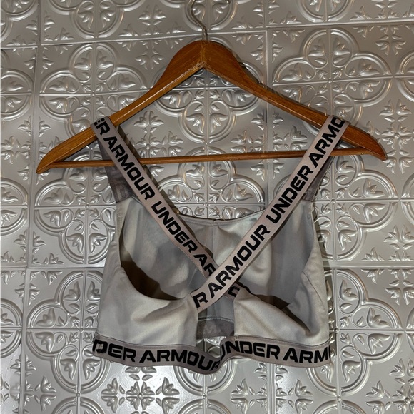 Under Armour Athletic Gym Crossback Strappy Low Sports Bra - Picture 2 of 2